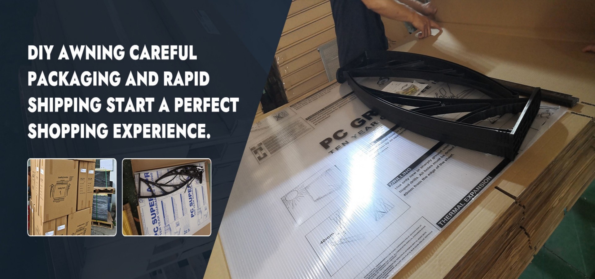 качество Сделай сам поликарбонатный тент завод