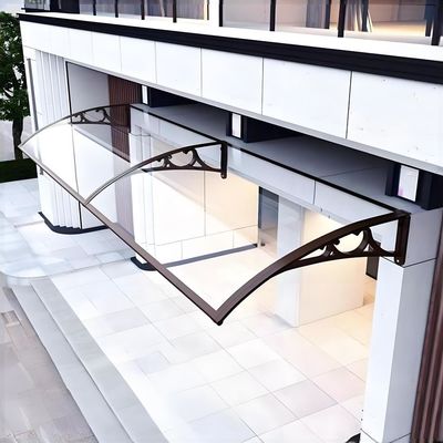 Производственная цена Настраиваемая PC навес твердые поликарбонатные листы для гибкости конструкции и световой передачи для дверей или окон