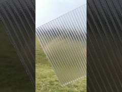 80%-95% светопередачи солнечные листы ПК рельефные листы для укрытия на автобусной станции