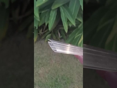 8-16мм ПК Профиль схватка крышка Вверх и вниз застежка Для поликарбонатного листа