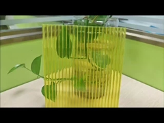 4 мм желтый поликарбонатный полой лист