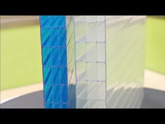 16 мм четырехслойный PC полый лист