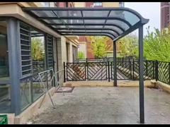 Алюминиевая поддержка тента с поликарбонатными крышами из Китая