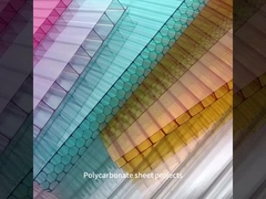 Многостенные поликарбонатные кровельные листы для наружных помещений толщиной 4 мм - 20 мм