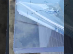 прозрачный поликарбонатный листок размером 50 мм, 80 мм и 100 мм