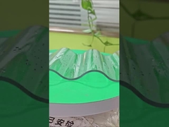 Ультрафиолетовая защита Прочный поликарбонат из гофрированного листа 6 м