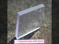 PC-122M твердый поликарбонат прозрачный лист толщиной 1,5-15 мм с сертификацией RHOS