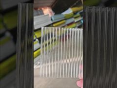 6 мм прозрачная поликарбонатная полая крыша с УФ-защитой