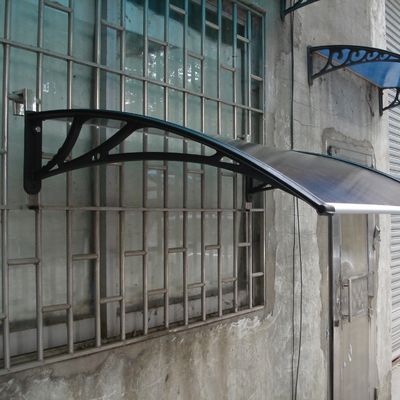 Наружные сиденья PC Canopy Bracket для поликарбоната полые или твердые листы