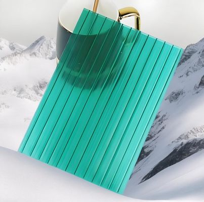 Хорошая цена. 3мм двойной стенки PC полые листы защитная пленка ПЭ анти-УФ покрытие 100%  сырье онлайн