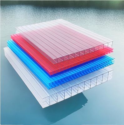 Хорошая цена. Проверенный SGS устойчивый к погодным условиям поликарбонат PC 3-4 с двойной стеной полый зеленый лист с анти-УФ онлайн