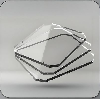 Хорошая цена. настраиваемая резка Прозрачный 3 мм 3,05 м * 3,05 м акриловый лист PMMA для вывесок и дисплеев онлайн