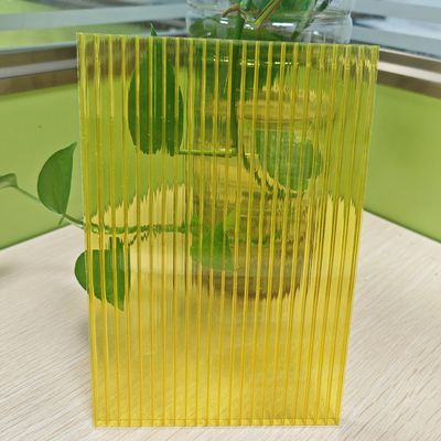 Хорошая цена. Устойчивый к воздействию погоды Устойчивый к воздействию Желтый 4 мм ПК Полый лист Высокопроизводительный материал для строительной промышленности онлайн