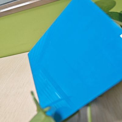 Хорошая цена. Непрозрачный синий поликарбонат твердый лист 1mm-20mm Высокая устойчивость к ударам онлайн