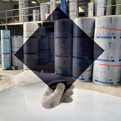 Хорошая цена. Устойчивый к ультрафиолету серый поликарбонатный монолитный лист 1.0мм-18.0мм онлайн