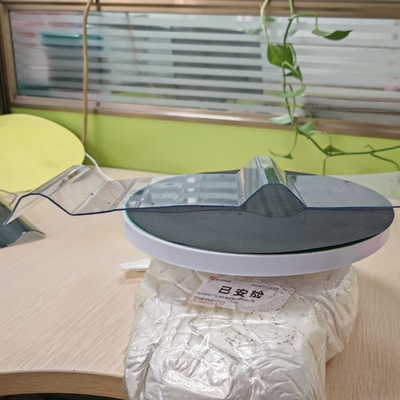 Хорошая цена. Прозрачный поликарбонатный гофрированный лист шириной 840 мм для гибких и универсальных применений онлайн