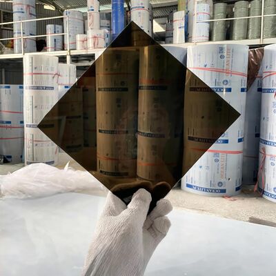 Бронзовая крыша из поликарбоната, легкая, прочная, устойчивая к атмосферным воздействиям, идеально подходит для заводских складов и коммерческих наружных навесов.